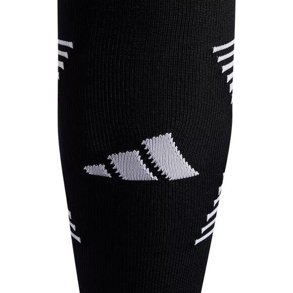 Adidas Soccer Team Speed Black Cushioned Socks Size Men's 5-8.5 Women's 7-10 NEW - Picture 4 of 10
